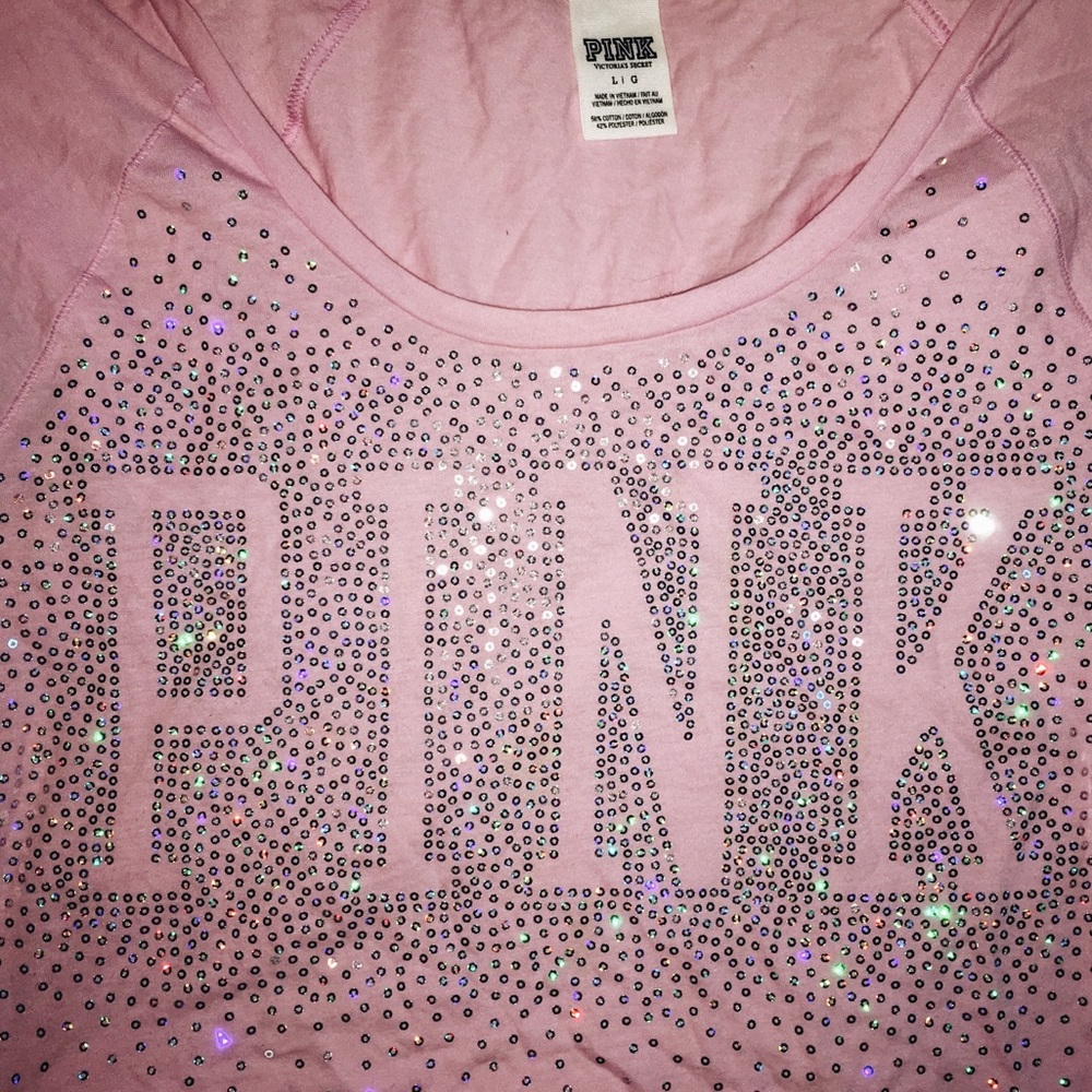 Victoria’s Secret Pink sequin shirt